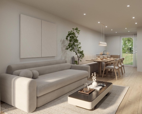 Hochwertige Eigentumswohnungen in Abtenau. Gartenwohnung, Wohnungen mit Balkon und Gartenanteil. Wohnoase im Grünen - Wohnung direkt vom Bauträger kaufen.